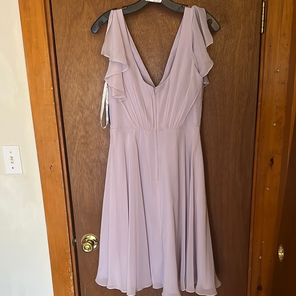 Elegant Lavender Dress